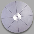 Plain and Radial slotted lapping plates