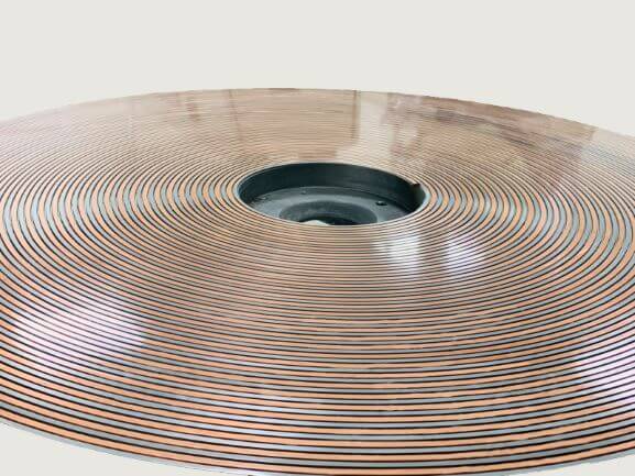 Spiral Groove Plate Cooper and steel