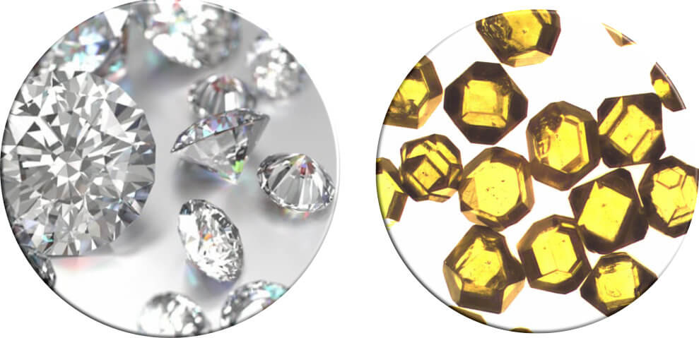 Monocrystalline and Polycrystalline Diamond. Serving diverse industries such as automotive application, optics, hydraulics and more